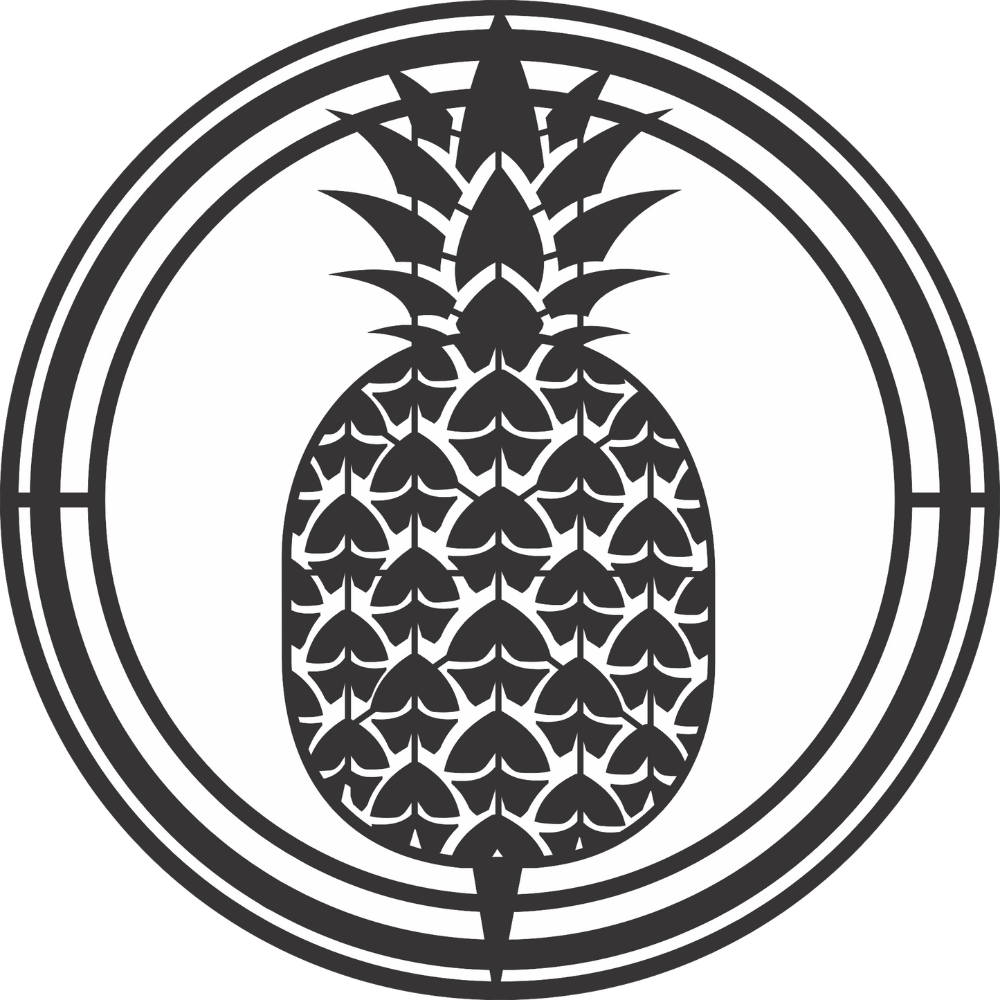 Custom Pineapple Wall Art