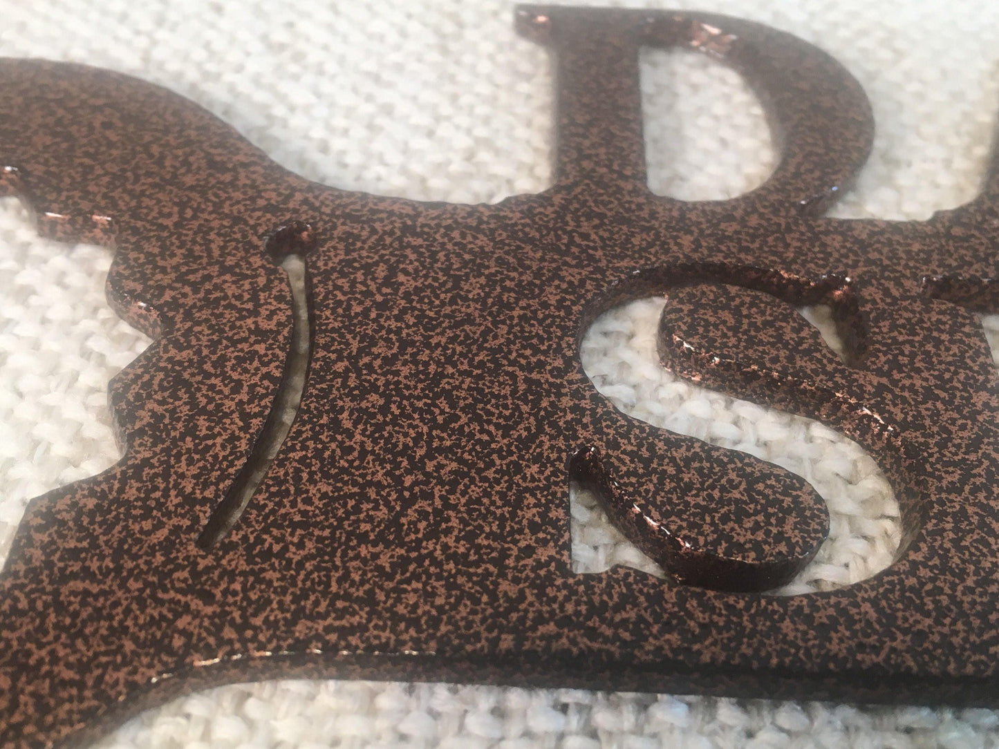 Dad's Shop Wrench Metal Art Man Cave Decor