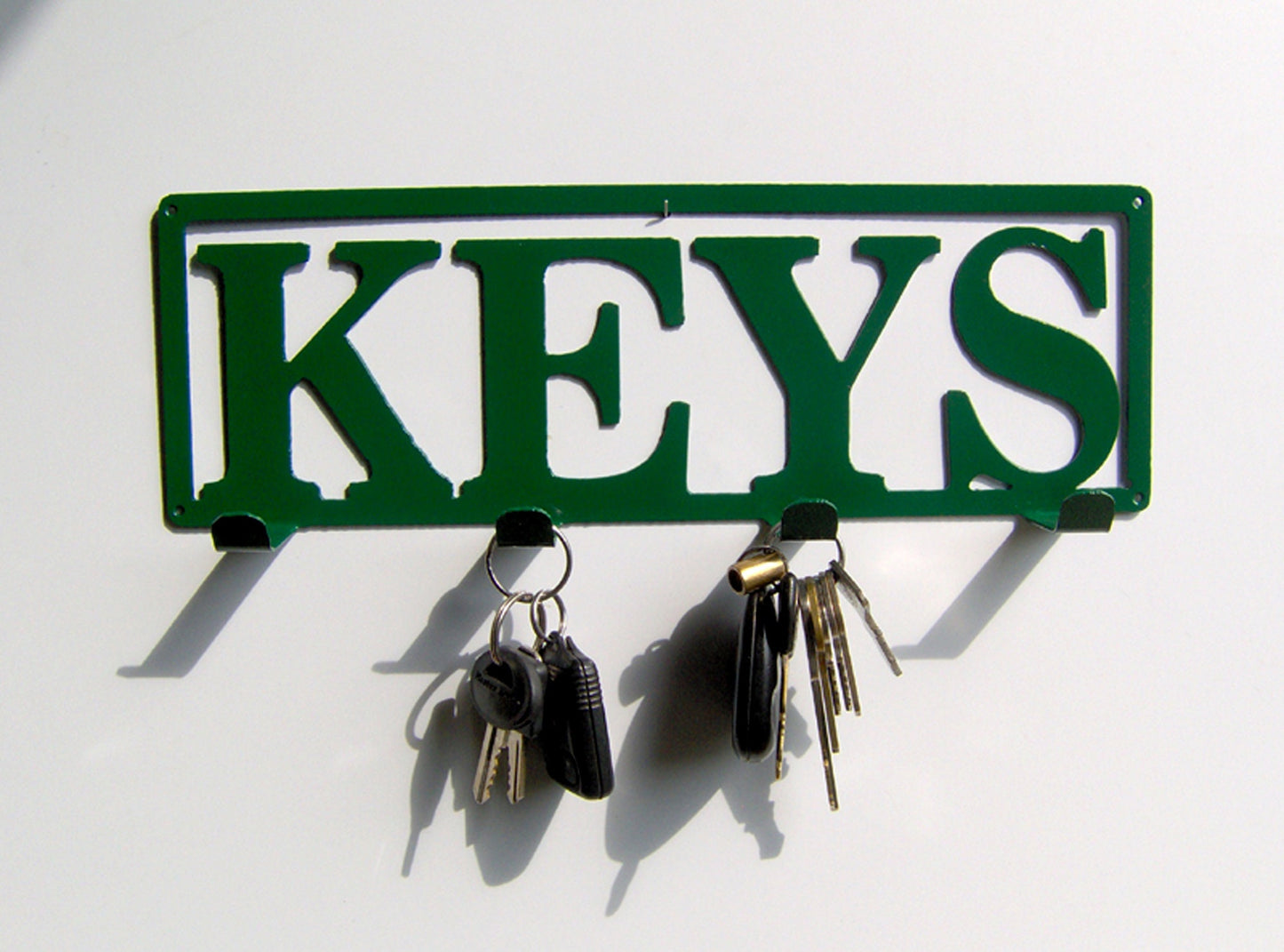 Plasma Cut Metal Wall Art Key Hanger - Customizable