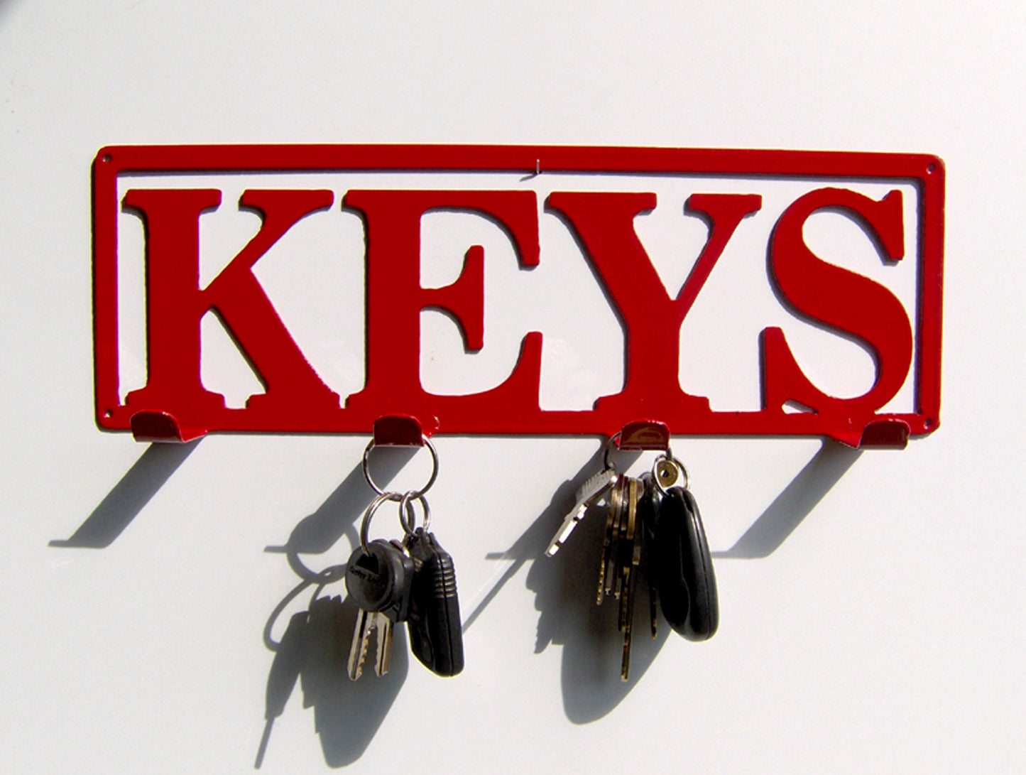 Plasma Cut Metal Wall Art Key Hanger - Customizable