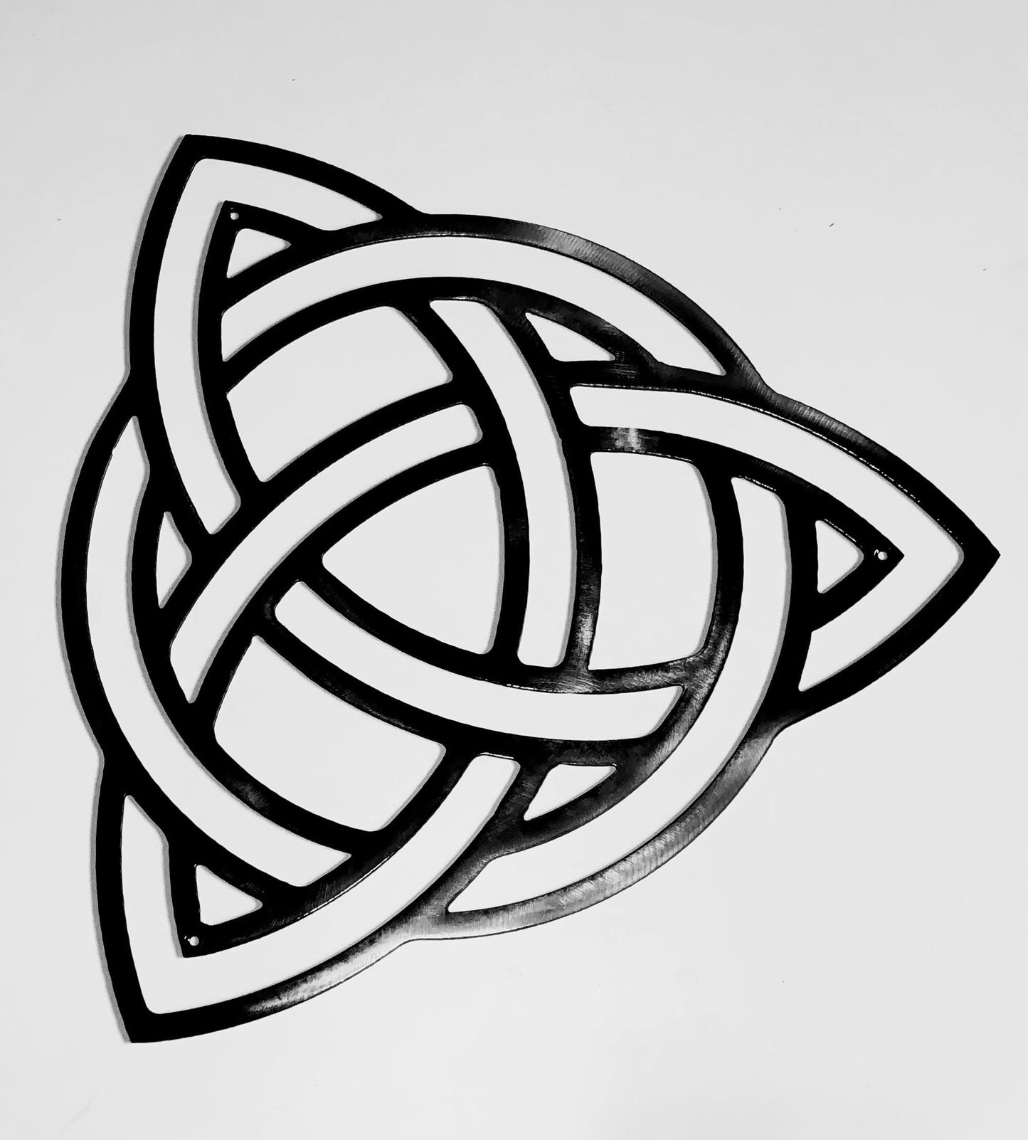 Celtic Trinity Knot Triquetra Plasma Cut Indoor Or Outdoor Metal Wall Art