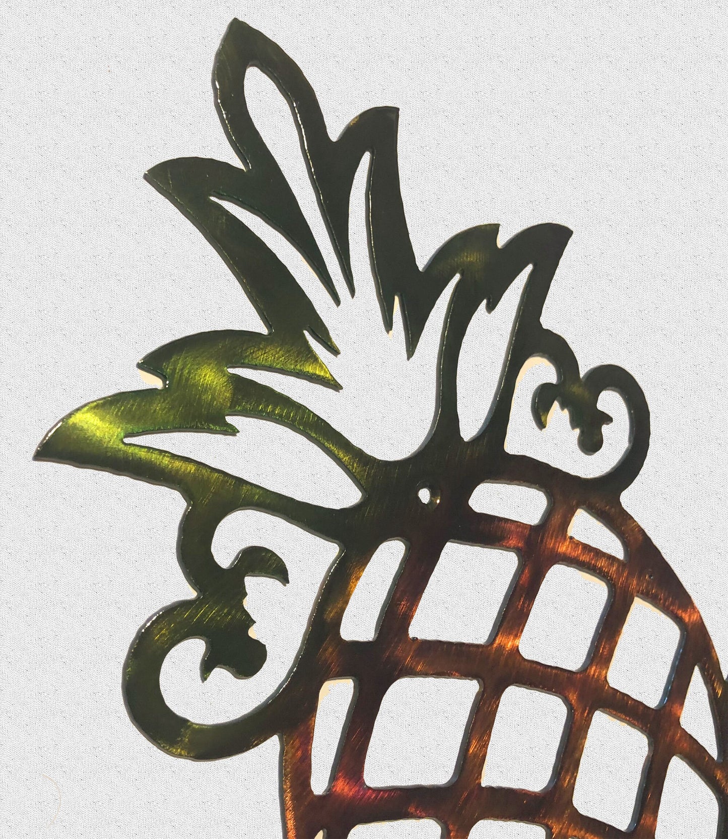 Pineapple Kitchen Decor Indoor Or Outdoor Metal Wall Art Patina Finish