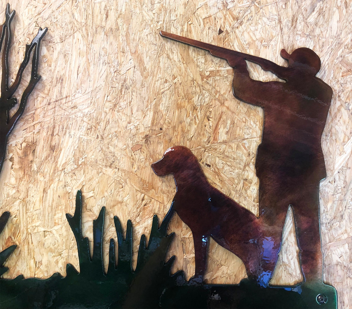 Wader Hanger Duck Hunting Fly Fishing Metal Wall Art For Drying Chest Waders