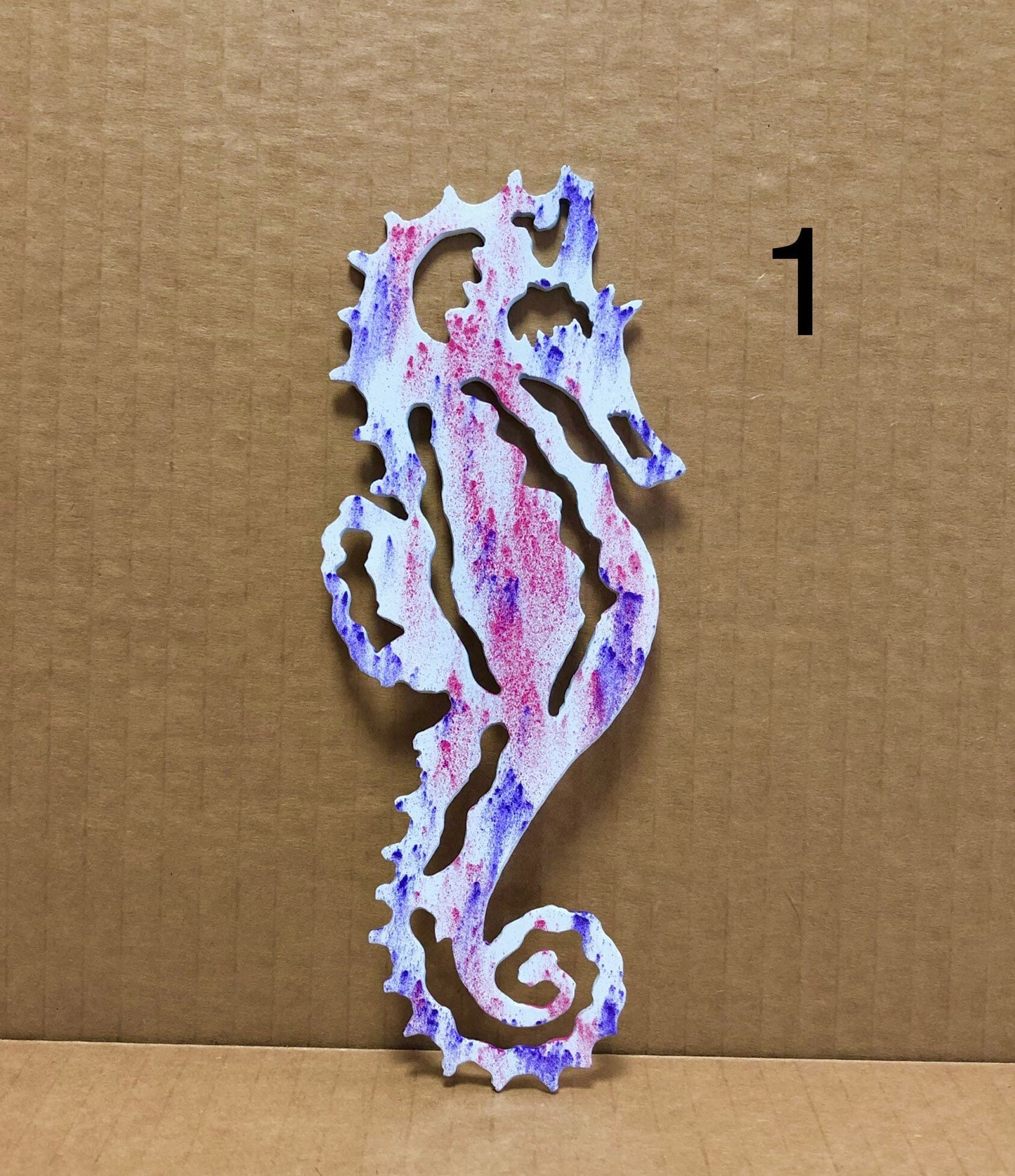 Seahorse Metal Wall Art Indoor Outdoor In Assorted Colors
