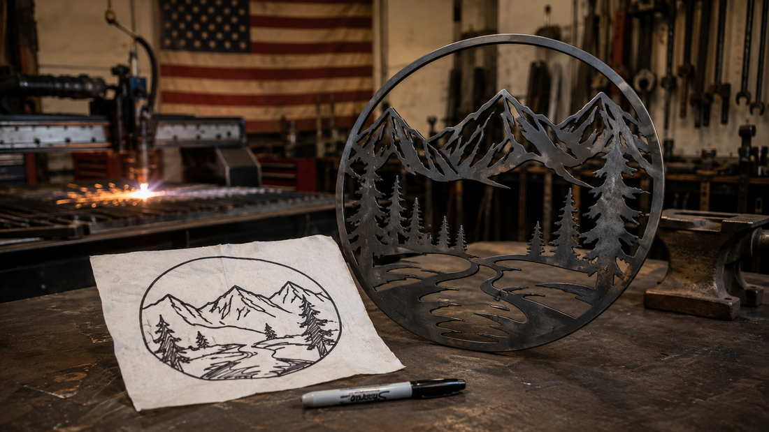 Custom Metal Art: How We Turn Your Ideas Into Steel