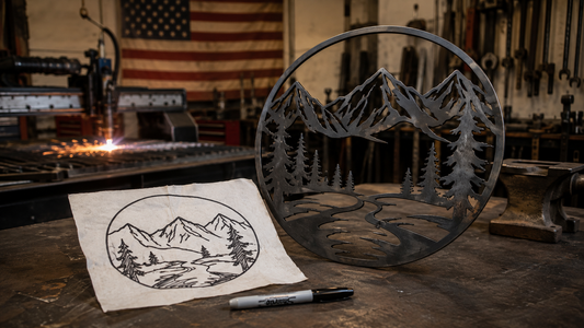 Custom Metal Art: How We Turn Your Ideas Into Steel