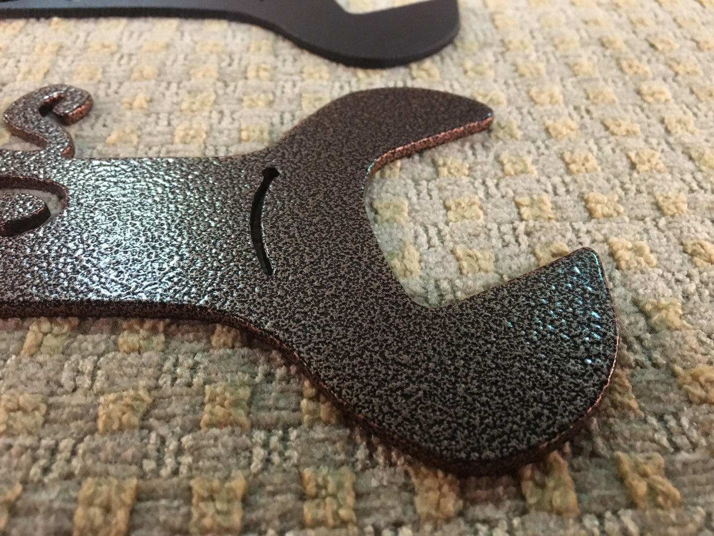 Pops Shop Wrench Metal Art Man Cave Decor