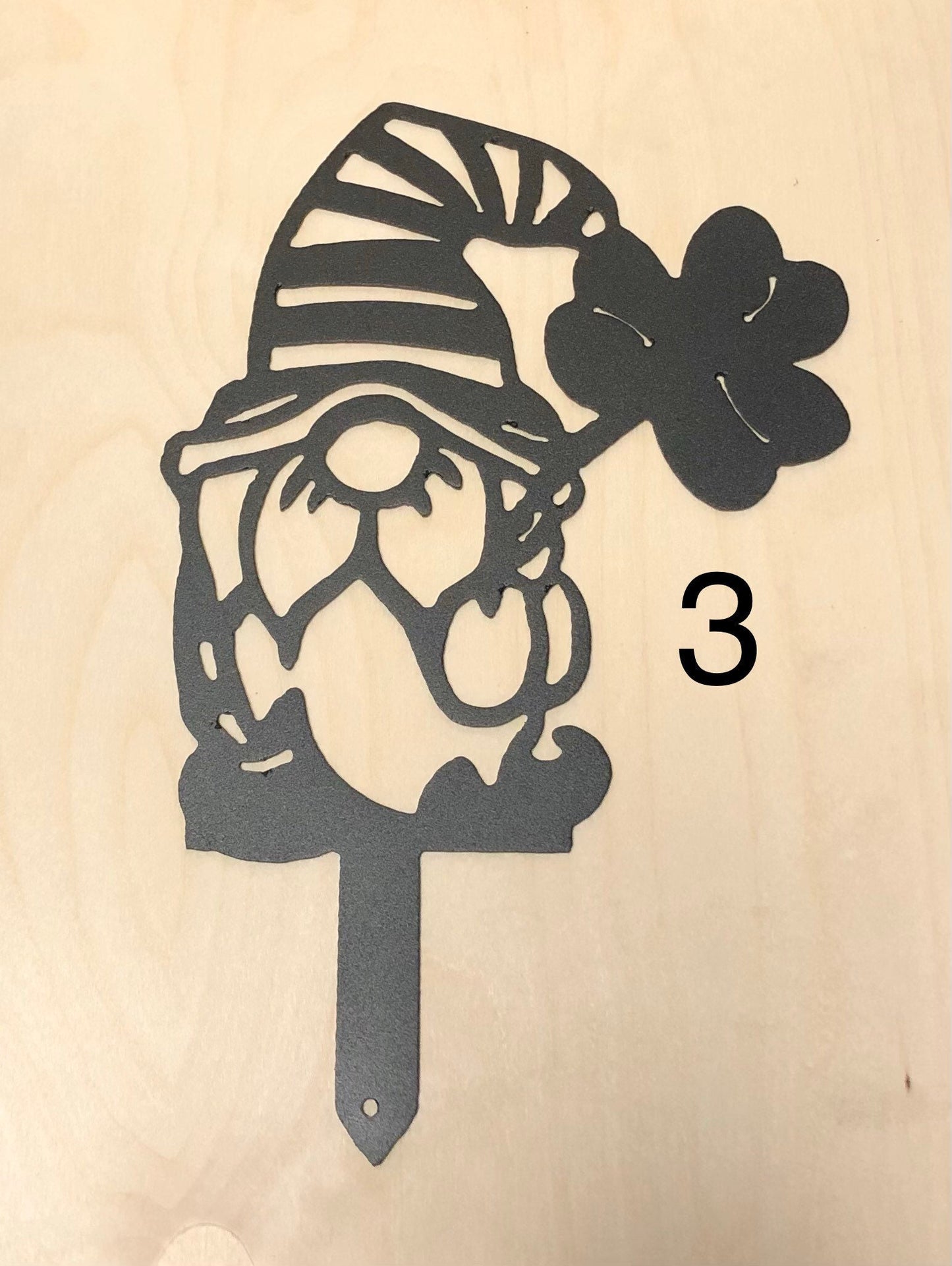 Gnomes Metal Wall Art Indoor Outdoor In Assorted Sizes